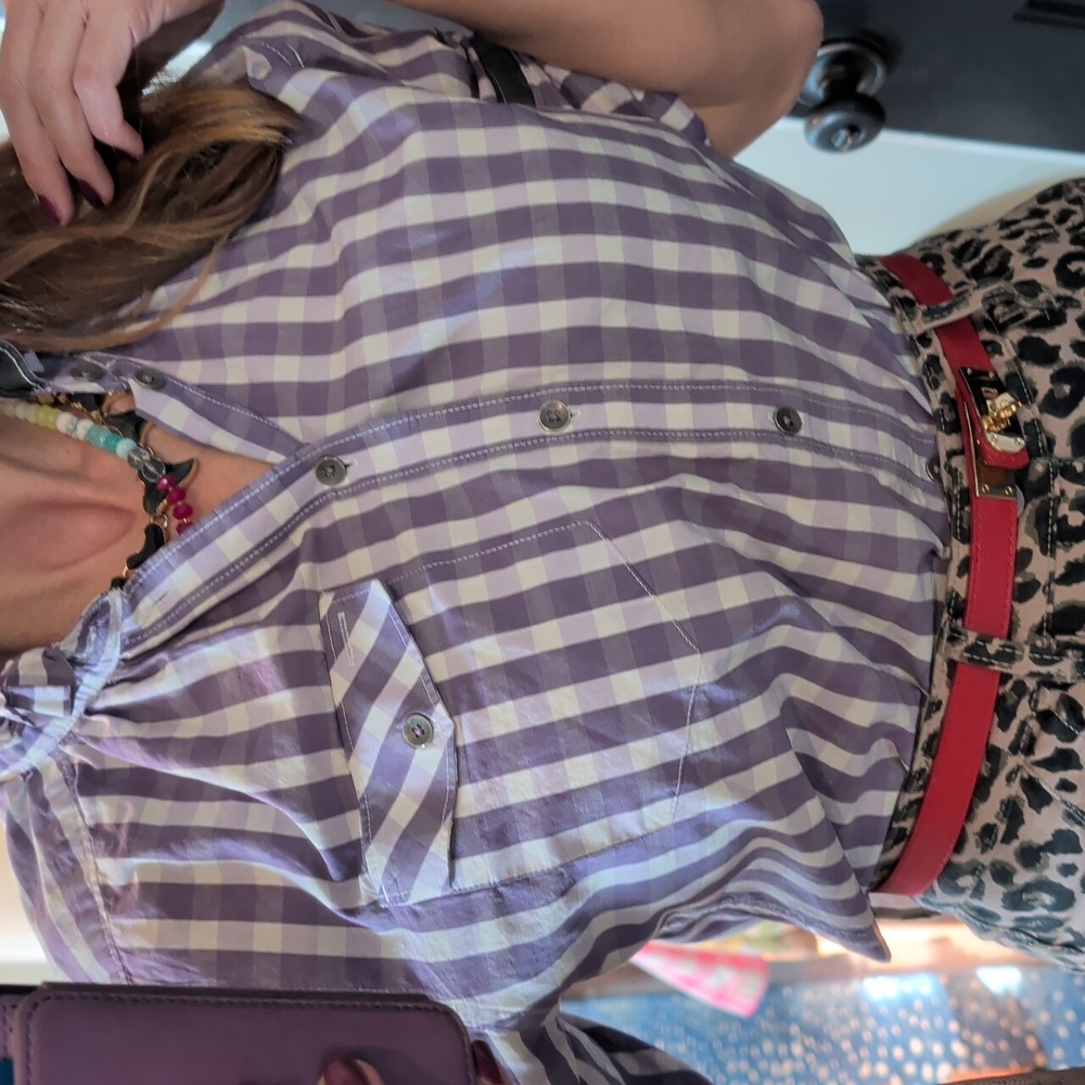 Kmj Button Down Size Medium - image 5